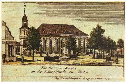 Berlin Georgenkirche 1797